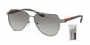 Picture of Prada PS54TS LIFESTYLE 5AV3M1 61M Gunmetal/Grey Gradient Pilot Sunglasses For Men+FREE Complimentary Eyewear Care Kit