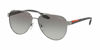 Picture of Prada PS54TS LIFESTYLE 5AV3M1 58M Gunmetal/Grey Gradient Pilot Sunglasses For Men+FREE Complimentary Eyewear Care Kit