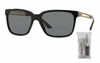 Picture of Versace VE4307 GB1/87 58M Black/Grey Square Sunglasses For Men + BUNDLE with Designer iWear Complimentary Eyewear Kit