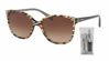 Picture of Prada PR01OS CONCEPTUAL CO56S1 55M Havana/Brown Gradient Square Sunglasses For Women+FREE Complimentary Eyewear Care Kit