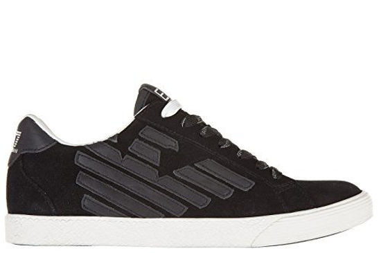 Armani suede clearance trainers