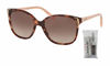 Picture of Prada PR01OS CONCEPTUAL UE00A6 55M Spotted Brown Pink/Brown Gradient Square Sunglasses For Women+FREE Complimentary Eyewear Care Kit