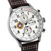 Picture of AVI-8 Men's AV-4011-01 "Hawker Hurricane" Stainless Steel Watch with Leather Band