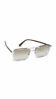 Picture of Prada PR 59U BC4K Silver Metal Square Sunglasses Grey Gradient Lens