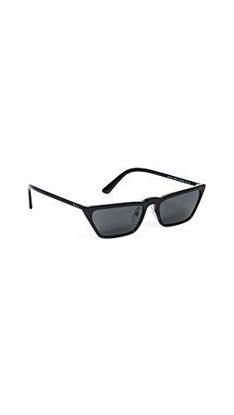 Picture of Prada Women's Ultravox Sunglasses, Black/Grey, One Size