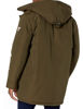 Picture of GUESS Men's Heavyweight Hooded Parka Jacket with Removable Faux Fur Trim, Olive, XX-Large