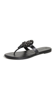 Picture of Tory Burch Women's Miller Soft Sandal, Perfect Black, 8.5 Medium US