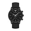 Picture of Emporio Armani Men's AR1970 Dress Black Leather Quartz Watch