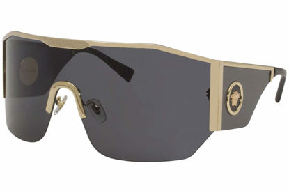 Picture of Versace VE2220 100287 Gold VE2220 Visor Sunglasses Lens Category 3 Size 41mm