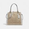 Picture of COACH MINETTA CROSSBODY IN SIGNATURE CANVAS (Light Khaki Chalk)