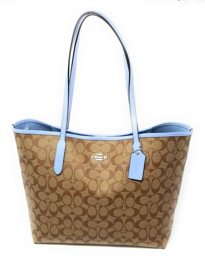 COACH City Tote In Signature Canvas