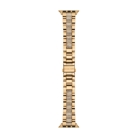 Picture of Michael Kors Women's 38/40mm Gold Stainless Steel Band for Apple Watch®, MKS8021