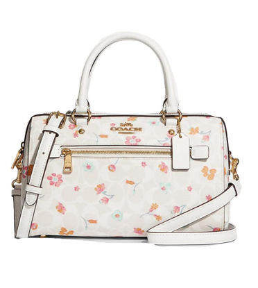 Picture of Rowan Satchel in Signature Canvas Mystical Floral