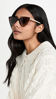 Picture of Prada Catwalk PR 01VS 07R0A6 Caramel Tortoise Plastic Cat-Eye Sunglasses Brown Gradient Lens