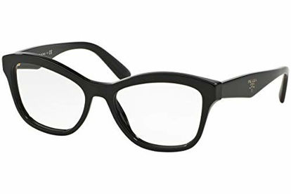 Picture of Prada PR29RV Eyeglass Frames 1AB1O1-54 - Black PR29RV-1AB1O1-54