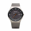 Picture of BERING Men Analog Solar Collection Watch with Stainless Steel Strap & Sapphire Crystal, Grey/Dark Grey, 40, Grey/Dark Grey