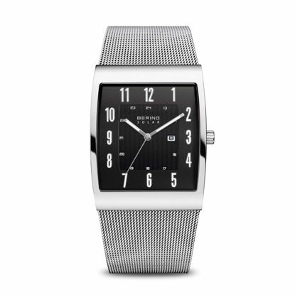 Picture of BERING Men's Solar Powered Watch with Stainless Steel Strap, Silver, 29 (Model: 16433-002)