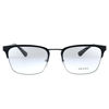 Picture of Prada Heritage PR 54TV 1AB1O1 Black Gunmetal Metal Rectangle Eyeglasses 55mm