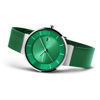 Picture of Bering Men Analogue Solar Powered Watch with Stainless Steel Strap 14639-Charity