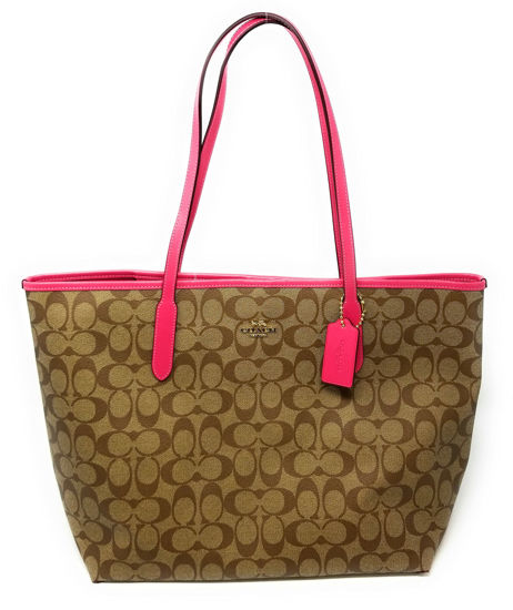 COACH City Tote In Signature Canvas