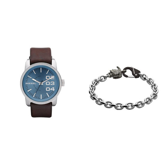Diesel Men's Rasp Gold-Tone Stainless Steel Bracelet Watch 46x53mm DZ1761 |  Mall of America®