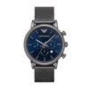 Picture of Emporio Armani Men's Luigi Stainless Steel Analog-Quartz Watch with Stainless-Steel Strap, Grey, 22 (Model: AR1979)