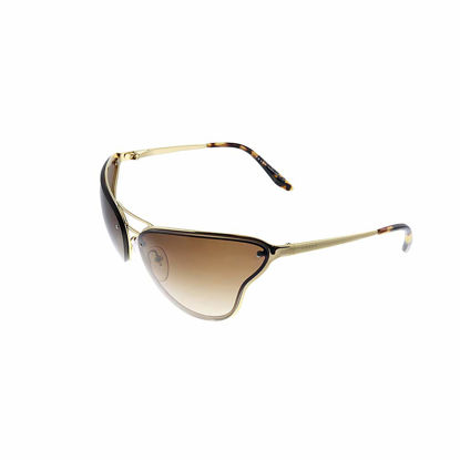 Picture of Prada PR 74VS 5AK6S1 Gold Metal Butterfly Sunglasses Brown Gradient Lens