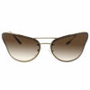 Picture of Prada PR 74VS 5AK6S1 Gold Metal Butterfly Sunglasses Brown Gradient Lens