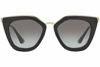 Picture of Prada Women's 0PR 53SS Black/Grey Gradient