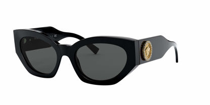 Picture of Versace Woman Sunglasses Black Frame, Dark Grey Lenses, 54MM