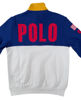 Picture of MEN'S POLO COLORBLOCK BIG PONY DOUBLE KNIT FLEECE 1/4 ZIP PULLOVER SWEARTSHIRT ROYAL MEDIUM