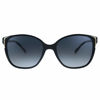 Picture of Prada Conceptual PR 01OS 1AB5W1 Black Plastic Square Sunglasses Grey Gradient Polarized Lens