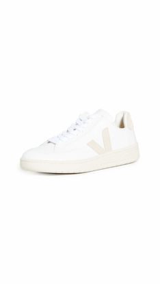 Picture of Veja Women's V-12 Sneaker, Extra-White/Sable, 9 Medium US