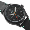 Picture of AVI-8 Men's Flyboy 43mm Black Leather Band IP Steel Case Quartz Analog Watch AV-4028-0B