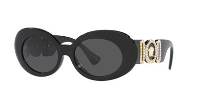 Picture of Versace Woman Sunglasses Black Frame, Dark Grey Lenses, 54MM