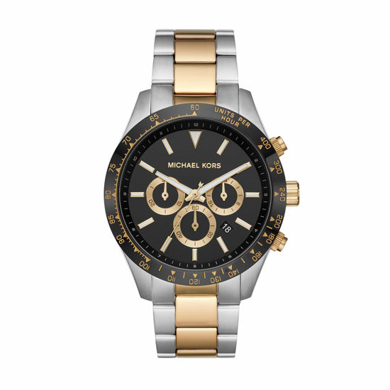 Picture of Michael Kors Men's Quartz Watch with Stainless Steel Strap, Multicolor, 22 (Model: MK8784)