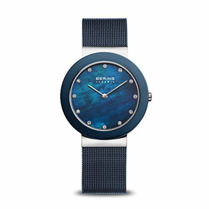 Picture of BERING Time | Women's Slim Watch 11435-387 | 35MM Case | Ceramic Collection | Stainless Steel Strap | Scratch-Resistant Sapphire Crystal | Minimalistic - Designed in Denmark