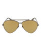 Picture of Alexander McQueen AM0058S Brown/Gold Mirror One Size