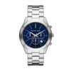 Picture of Michael Kors Men's Slim Runway Quartz Watch with Stainless Steel Strap, Silver, 22 (Model: MK8917)