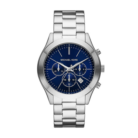 Michael kors mens silver watch hot sale