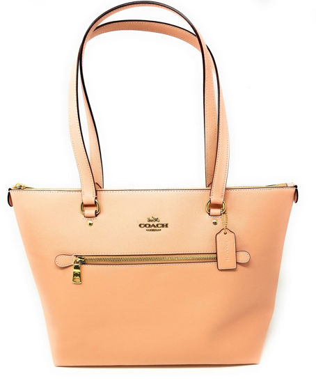 Coach gallery tote discount pink