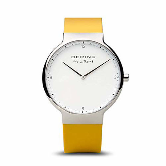 Picture of BERING Time | Men's Slim Watch 15540-600 | 40MM Case | Max René Collection | Silicone Strap | Scratch-Resistant Sapphire Crystal | Minimalistic - Designed in Denmark