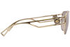 Picture of Versace VE2225 Sunglasses - (10027I) Gold/Brown Mirror Gold Gradient - 60mm