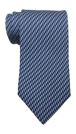 Picture of Salvatore Ferragamo Navy Laguna Tie