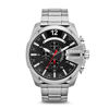 Picture of Diesel Men's 59mm Mega Chief Quartz Stainless Steel Chronograph Watch, Color: Silver (Model: DZ4308)