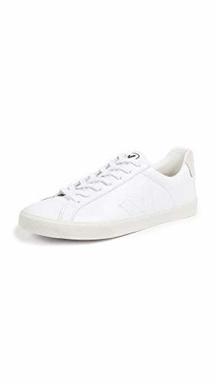 Picture of Veja Men's Esplar Leather Sneakers, Extra White, 11 Medium US