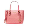 Picture of Michael Kors XS Carry All Jet Set Travel Womens Tote (GRAPRFRUIT)