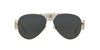 Picture of Versace Women's 0VE2150Q 1341/87 Medusa Aviator Sunglasses, White/Grey