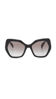 Picture of Prada Heritage PR 16RS 1AB0A7 Black Plastic Butterfly Sunglasses Grey Gradient Lens