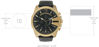 Picture of Diesel Men's 51mm Mega Chief Quartz Stainless Steel and Leather Chronograph Watch, Color: Gold, Black (Model: DZ4344)